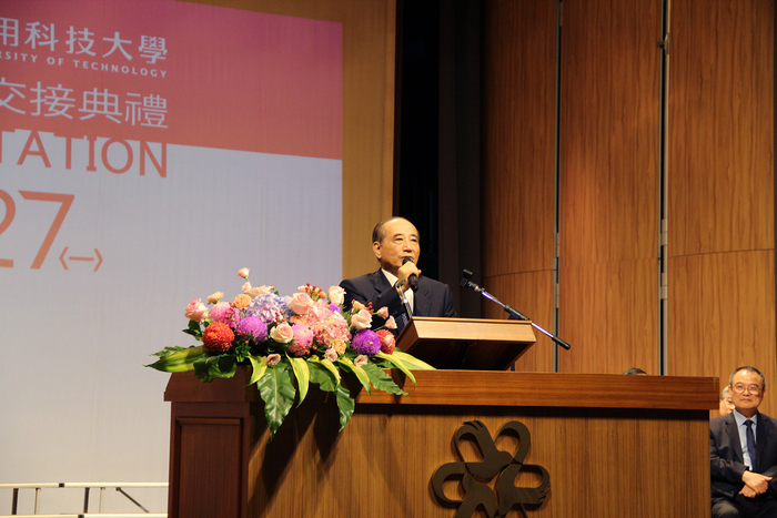 校長交接典禮｜貴賓致詞｜前立法院王金平院長致詞圖片